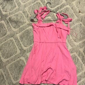 Mi Ami for Francesca’s pink dress